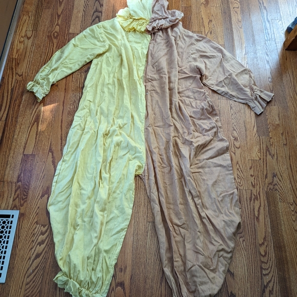 Early Vintage 1920's - 30's Flapper Clown Costume - Picture 7 of 13